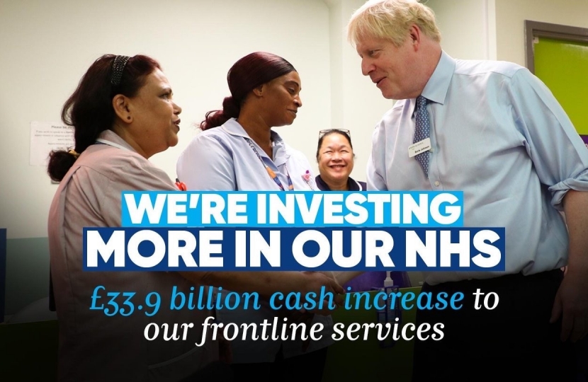 We're investing more in our NHS